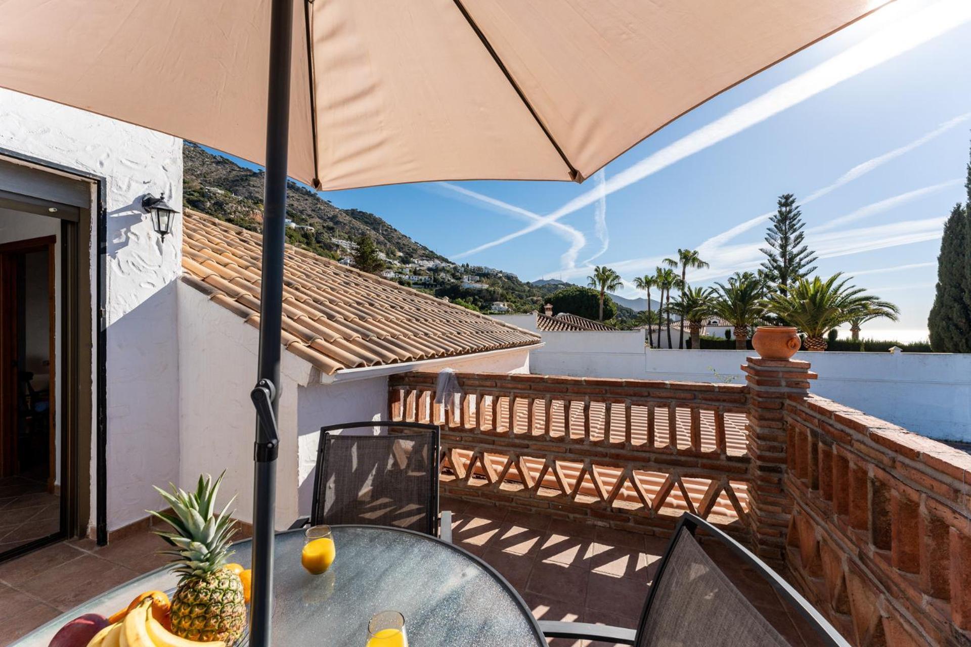 Villa With Pool And Spectacular Sea And Town Views Mijas Exterior photo